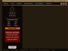 Tablet Screenshot of hotelsolun.com